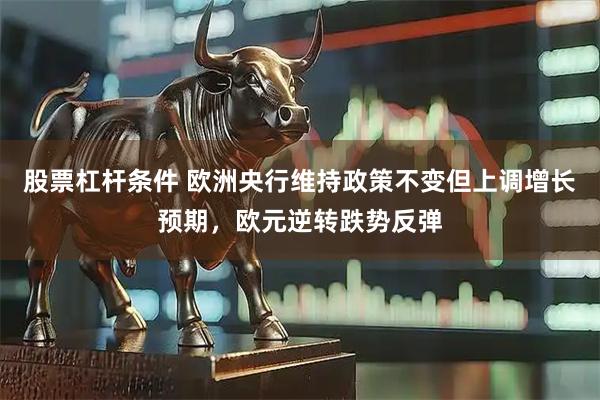 股票杠杆条件 欧洲央行维持政策不变但上调增长预期，欧元逆转跌势反弹